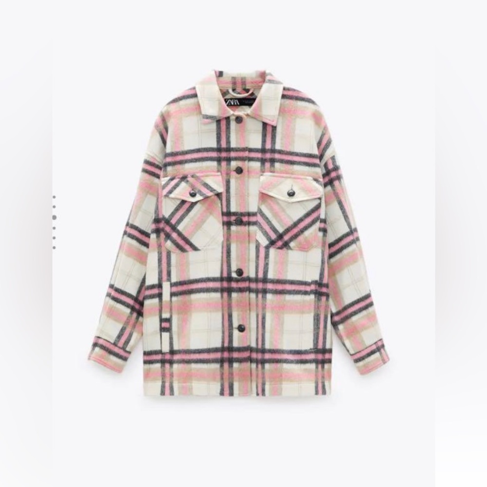 Zara pink Shacket